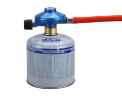 CADAC EN417 Regler 30mbar Mit Gasschlauch / Zum Anschluss Von Gaskartuschen An LP-Niederdruckgeräte