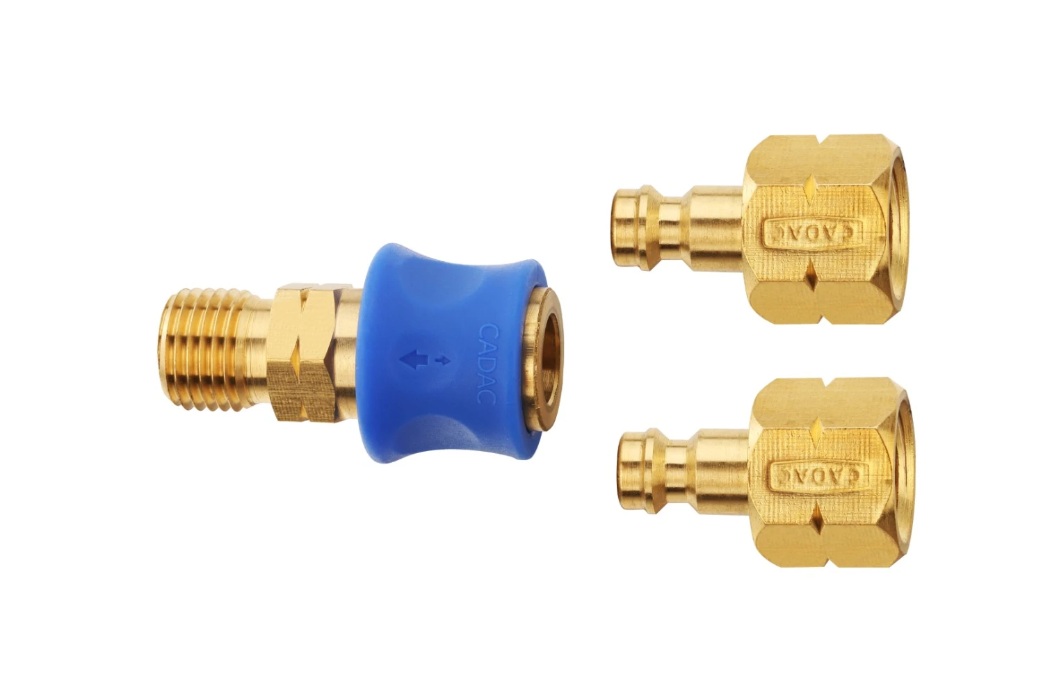 CADAC Quick Release Kupplung Für Gasschlauch 3-teilig 1 CADAC Quick Release Kupplung Für Gasschlauch 3-teilig