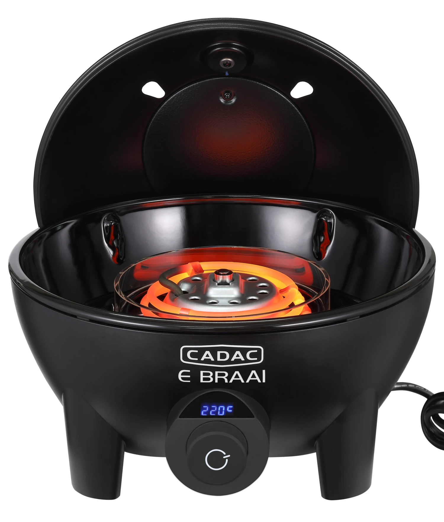 CADAC Elektrogrill E-Braai BBQ / Dome Black 7 CADAC Elektrogrill E-Braai BBQ / Dome Black – Bild 7