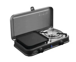 Cadac 2-Cook 2 Pro Deluxe 2-Flamm-Kocher/Grill 30mbar, Piezo, 2 Grillplatten