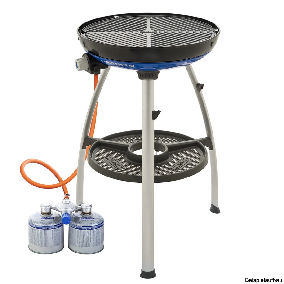 CADAC Dual-Power-Pak - Adapter Für 2 Gaskartuschen - 50mbar - Inkl. 85cm Schlauch (50mbar) 4 CADAC Dual-Power-Pak - Adapter Für 2 Gaskartuschen - 50mbar - Inkl. 85cm Schlauch (50mbar) – Bild 4